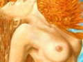 _Nun, La guardiana della grande opera, 2007, olio su tela, 60x120