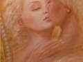 Un amore infinito, olio su tela, 2009, 40x120