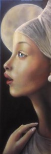 ECCOMI -olio su tela 2017-35x70-2017