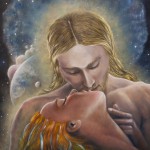 La Sacra Coppia -olio su tela-40x60-2016