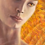 Guardiano del Fuoco- 30x90-olio su tela